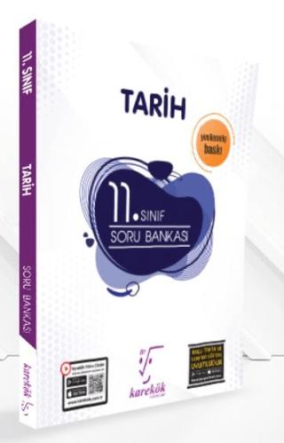 11. Sınıf Tarih Soru Bankası | Karekök Yayıncılık (Ciltsiz)  - Resim 1