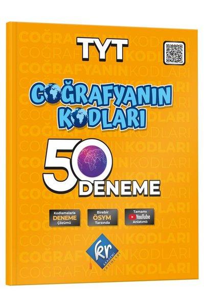 Coğrafyanın Kodları TYT Coğrafya Çözümlü 50 Deneme | KR Akademi (İnce Kapak)  - Resim 1