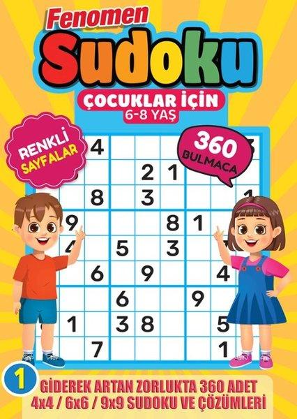 Fenomen Çocuklar İçin Sudoku 6 - 8 Yaş | Maxi Yayıncılık (İnce Kapak)  - Resim 1