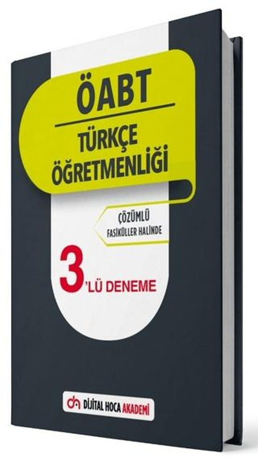 ÖABT Türkçe Öğretmenliği Çözümlü 3’lü Deneme
