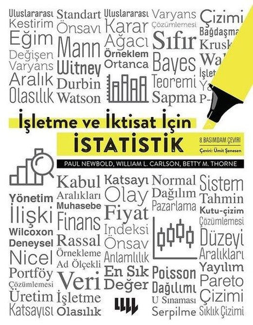 İşletme ve İktisat İçin İstatistik - Siyah Beyaz Baskı | Literatür Yayıncılık (Ciltli)
