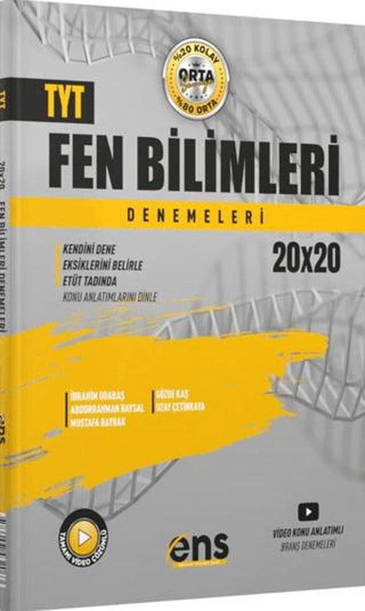 TYT Fen Bilimleri 20x20 Denemeleri | ENS Yayınları (Ciltsiz)