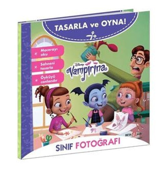 Disney Vampirina Sınıf Fotoğrafı Tasarla ve Oyna | Beta Kids (Ciltsiz)