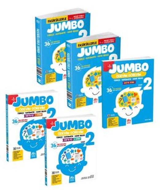 2. Sınıf Fasiküllerle Jumbo Seti (5 Kitap) | Model Eğitim Yayıncılık (Ciltsiz)