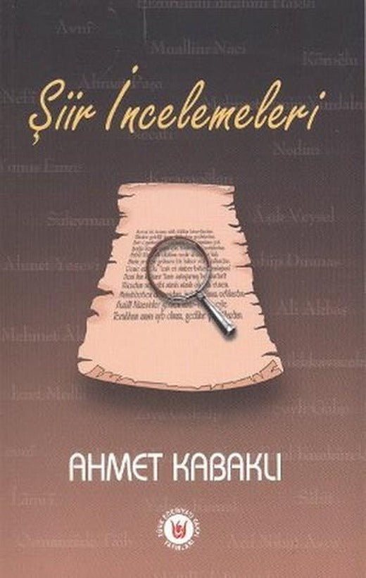 Şiir İncelemeleri | Türk Edebiyatı Vakfı Yayınları (İnce Kapak)