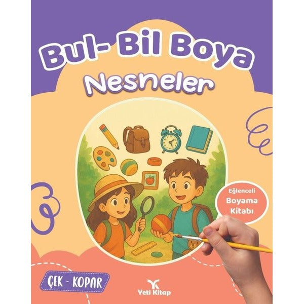 Nesneler - Bul Bil Boya | Yeti Kitap (İnce Kapak)