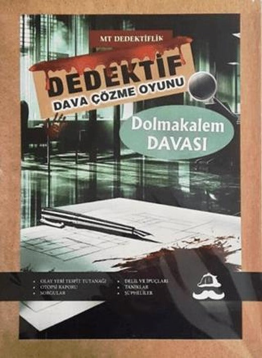 Dedektif Dava Çözme Oyunu - Dolmakalem Davası | MT Dedektiflik (Ciltsiz)
