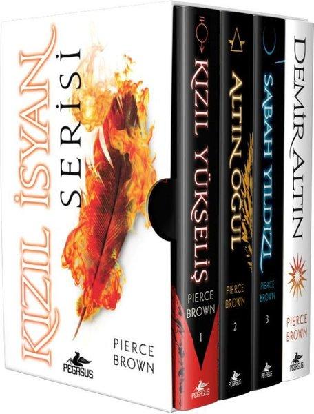 Kızıl İsyan Serisi-Kutulu Özel Set-4 Kitap Takım | Pegasus (Ciltli)  - Resim 1