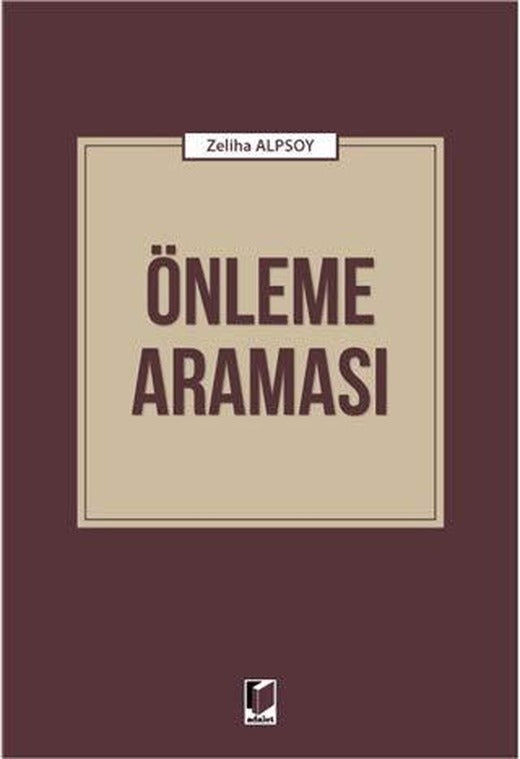 Önleme Araması
