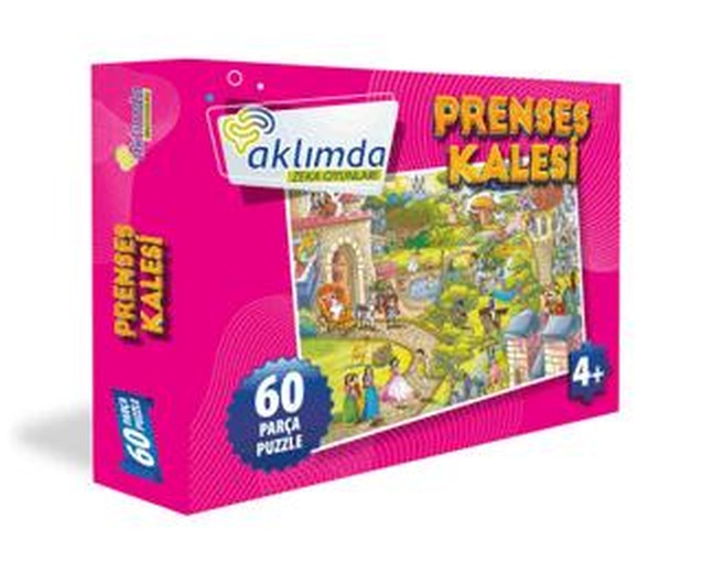 60 Parça Puzzle - Prenses Kalesi | Aklımda Zeka Oyunları