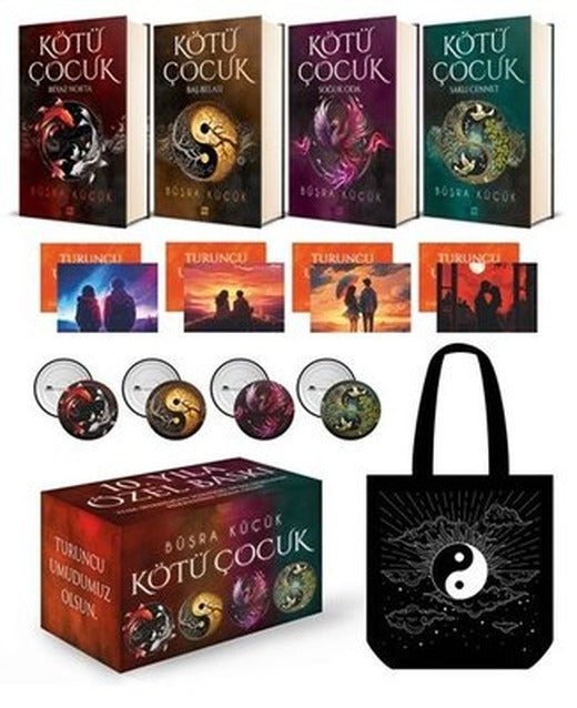 Kötü Çocuk Serisi Seti - 4 Kitap Takım - Kutulu | Dokuz Yayınları