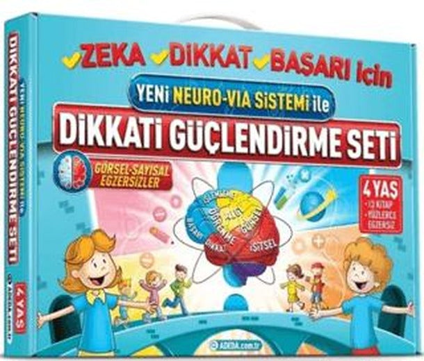 Dikkati Güçlendirme Seti Neuro-Via Sistemi (4 Yaş)