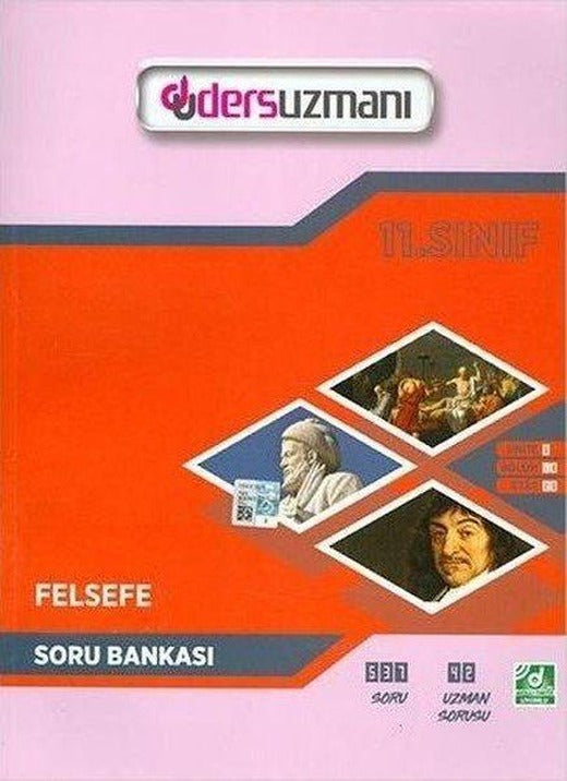 11.Sınıf Felsefe Soru Bankası | Ders Uzmanı Yayınları (İnce Kapak)