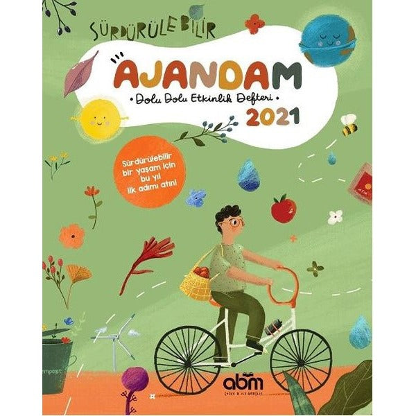 Ajandam 2021 - Dolu Dolu Etkinlik Defteri | Abm Yayınevi