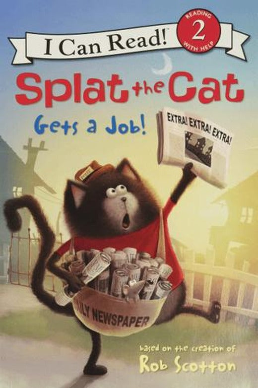 Splat the Cat Gets a Job! | HarperCollins (Ciltsiz)
