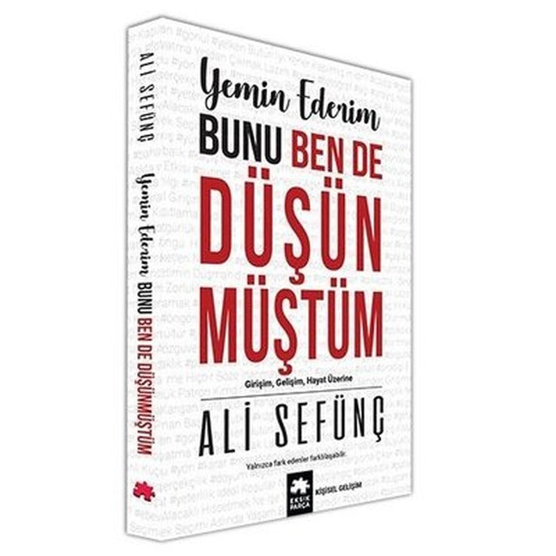 Yemin Ederim Bunu Ben de Düşünmüştüm | Eksik Parça