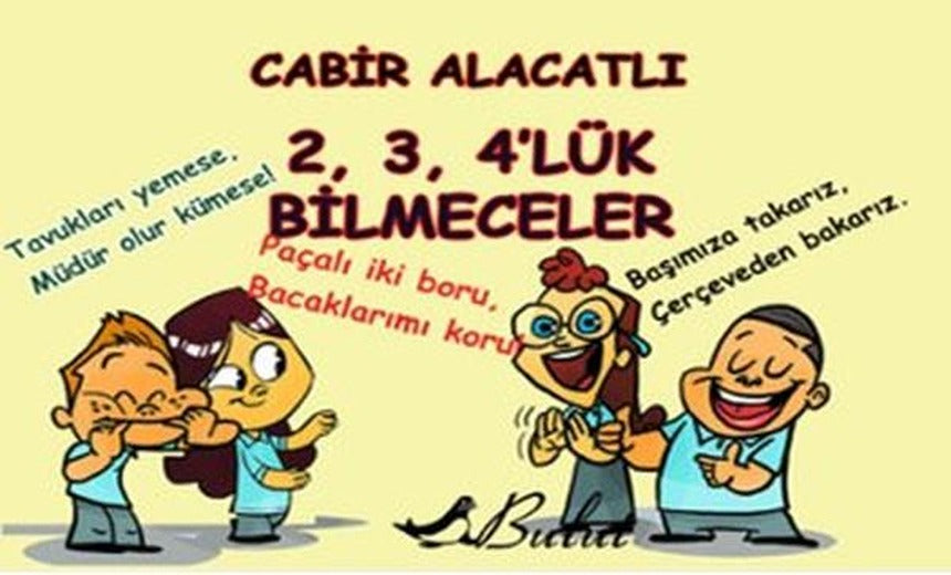 2 3 4'lük Bilmeceler | Bulut Yayınları (İnce Kapak)