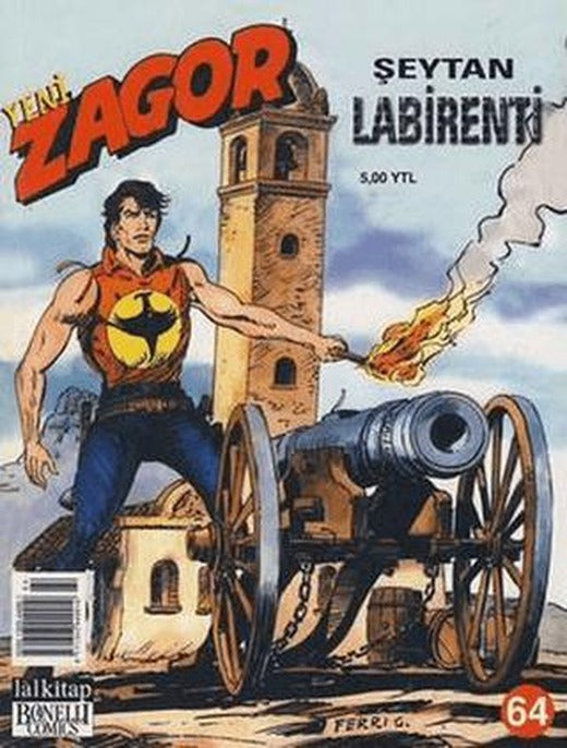 Yeni Zagor Sayı: 64 Şeytan Labirenti | Lal Kitap (Ciltsiz)