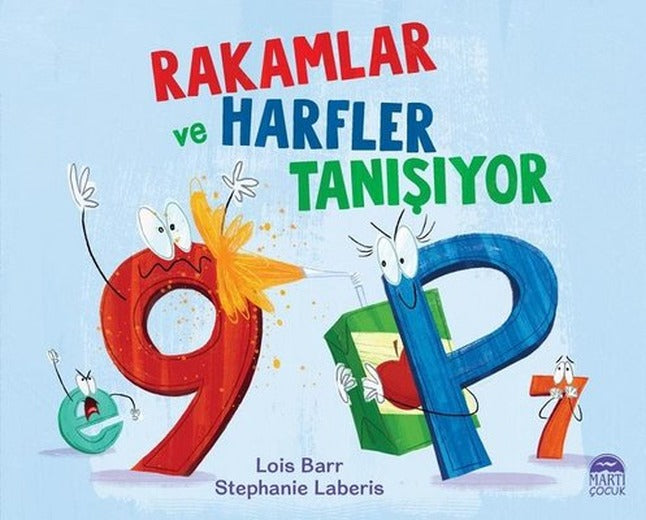 Rakamlar ve Harfler Tanışıyor | Martı Yayınları