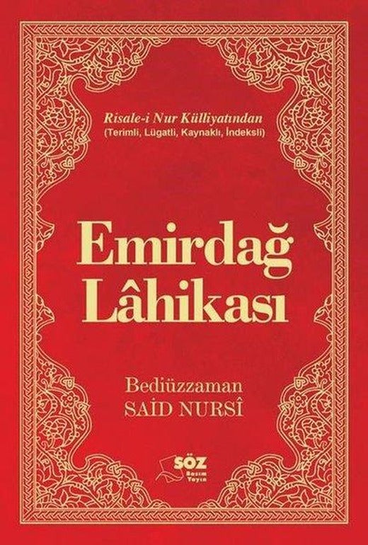 Emirdağ Lahikası - Büyük Boy - Risale-i Nur Külliyatından | Söz Basım Yayın (Ciltli)