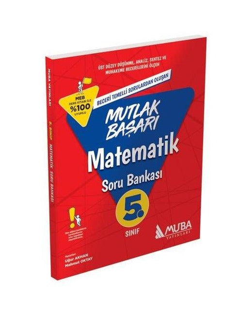 0551 MB 5. Sınıf Matematik Soru Bankası | Muba Yayınları (İnce Kapak)