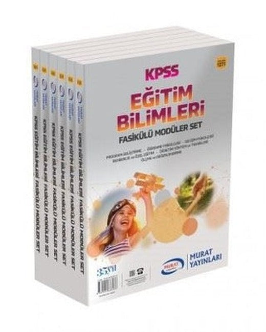 KPSS Eğitim Bilimleri Fasikülü Modüler Set 1271 | Murat Yayınları (İnce Kapak)