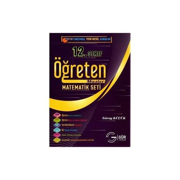 12. Sınıf Öğreten Master Matematik Seti