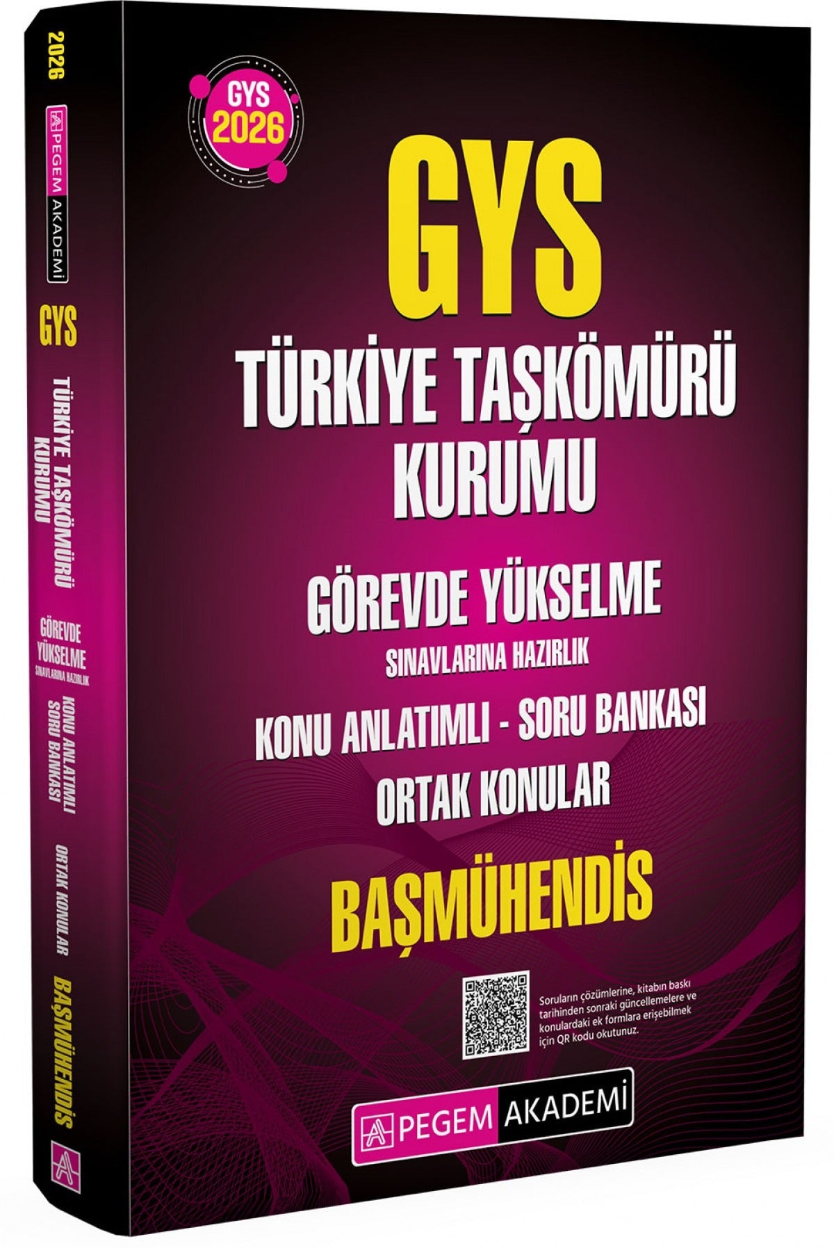 2026 GYS Türkiye Taşkömürü Kurumu Görevde Yükselme Sınavlarına Hazırlık Konu Anlatımlı Soru Bankası | Pegem Akademi Yayıncılık (İnce Kapak)
