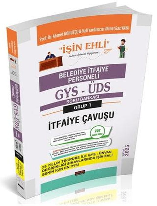 GYS-ÜDS Belediye İtfaiye Personeli İtfaiye Çavuşu Soru Bankası | Savaş Yayınevi (Ciltsiz)
