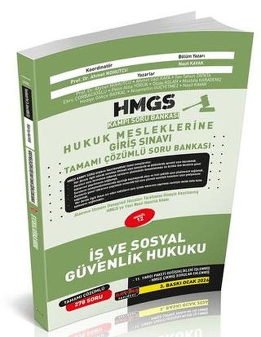 HMGS Kampı İş ve Sosyal Güvenlik Hukuku Soru Bankası