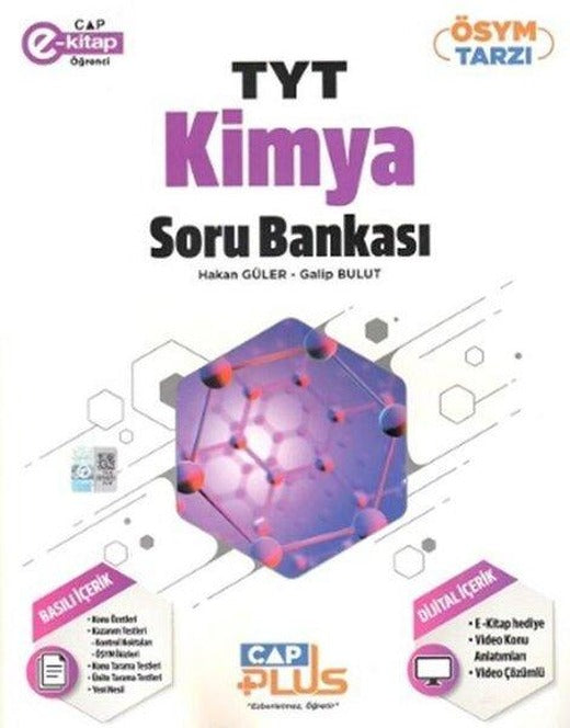 TYT Kimya Plus Soru Bankası | Çap Yayınları (İnce Kapak)