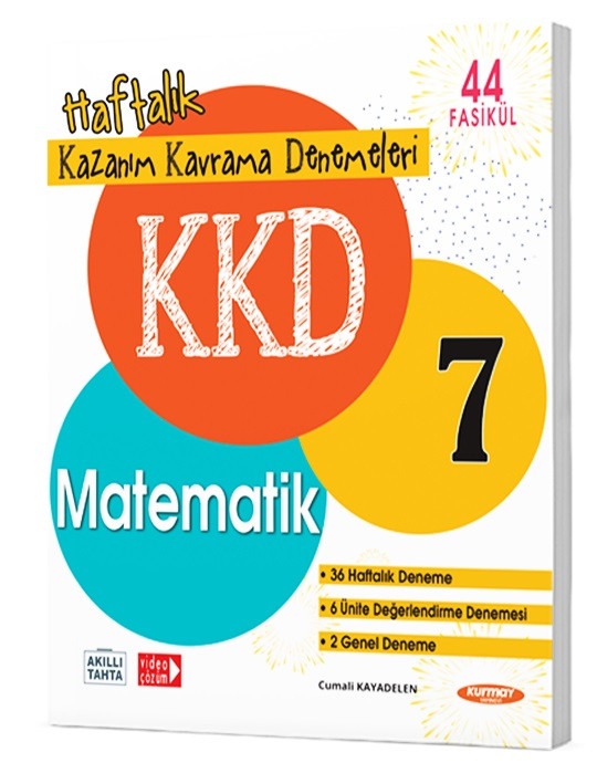 7. Sınıf Matematik Kazanım Kavrama Denemeleri | Kurmay Yayınları (Ciltsiz)