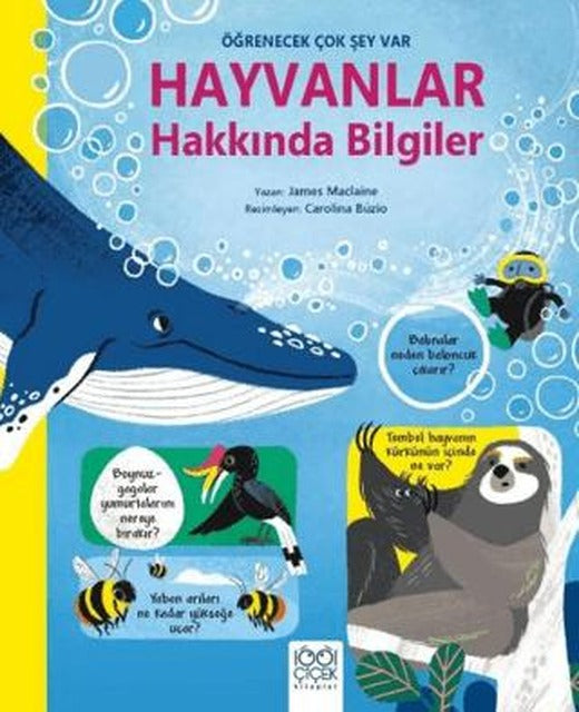 Hayvanlar Hakkında Bilgiler - Öğrenecek Çok Şey Var | 1001 Çiçek Kitaplar (Ciltsiz)