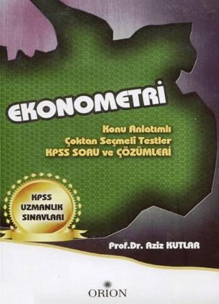 Ekonometri (KPSS Uzmanlık Sınavları)