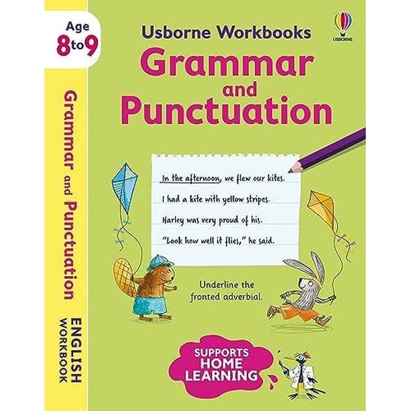 Usborne Workbooks Grammar and Punctuation 8-9 | Usborne (Ciltsiz)