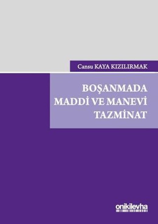 Boşanmada Maddi ve Manevi Tazminat | On İki Levha Yayınları (Ciltli)