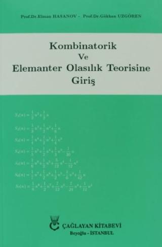Kombinatorik ve Elemanter Olasılık Teorisine Giriş | Çağlayan Kitabevi (Ciltsiz)  - Resim 1