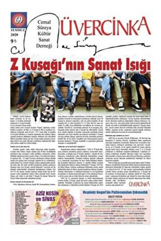 Üvercinka Dergisi Sayı: 69 Temmuz 2020 | Üvercinka Dergisi (Ciltsiz)