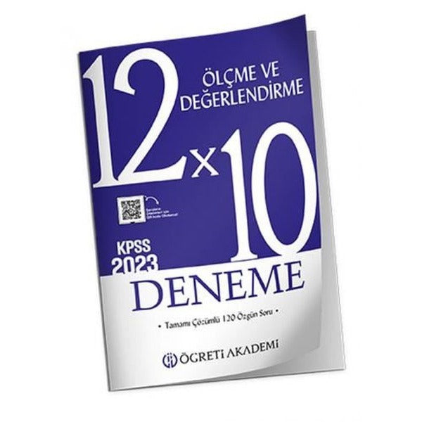 10X10 Ölçme Ve Değerlendirme Deneme | Öğreti Akademi (Ciltsiz)