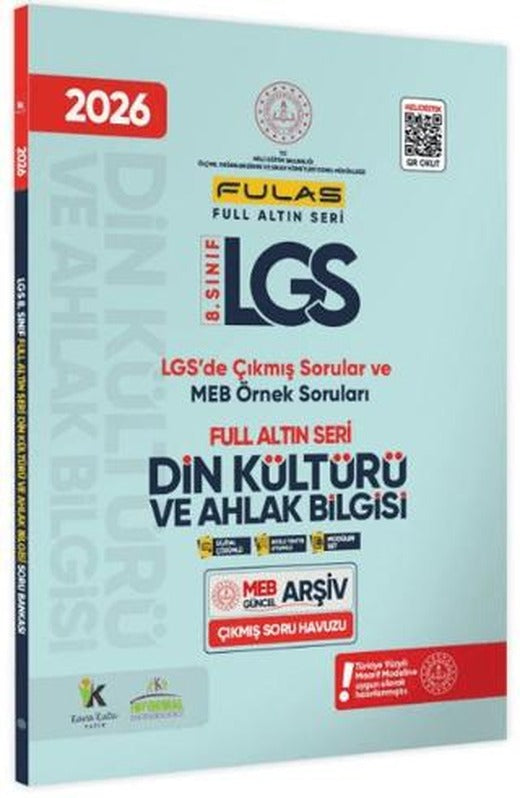 2026 8.Sınıf Full LGS Altın Seri DİN KÜLTÜRÜ ve AHLAK BİLGİSİ MEB Çıkmış Soru Bankası Modüler Seti