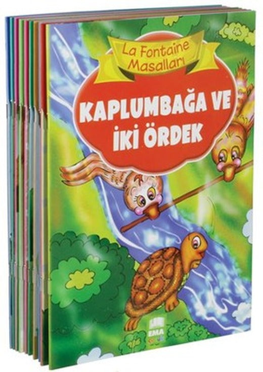 La Fontaine Masalları Büyük Boy 10 Kitap Takım | Ema Çocuk