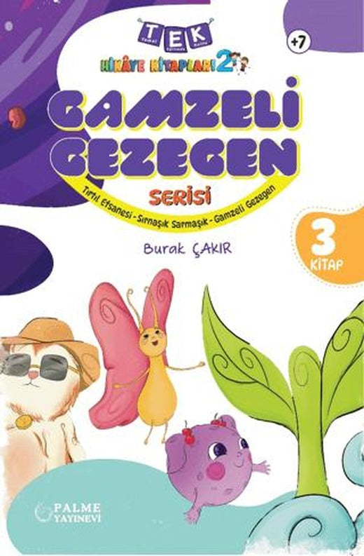 Tek Hikaye Kitapları 2 Gamzeli Gezegen Serisi 3 Kitap | Palme Çocuk (Ciltsiz)