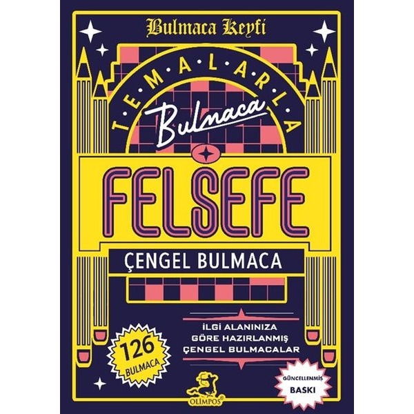 Temalarla Çengel Bulmaca - Felsefe - 126 Bulmaca | Olimpos Yayınları (İnce Kapak)