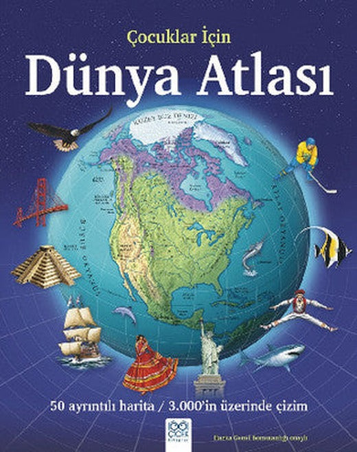 Çocuklar İçin Dünya Atlası | 1001 Çiçek