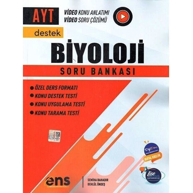 AYT Biyoloji Soru Bankası | ENS Yayınları (Ciltsiz)