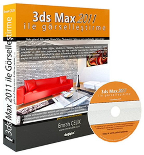 3ds Max 2011 İle Görselleştirme - Emrah Çelik kitap kapağı