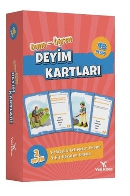Oyna-Öğren Deyim Kartları | Yeti Kitap