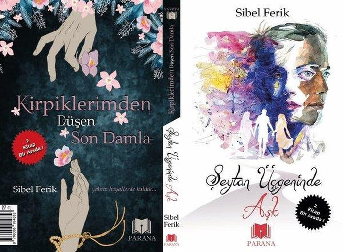 Şeytan Üçgeninde Aşk-Kirpiklerimden Düşen Son Damla-İki Kitap Bir Arada | Parana (İnce Kapak)