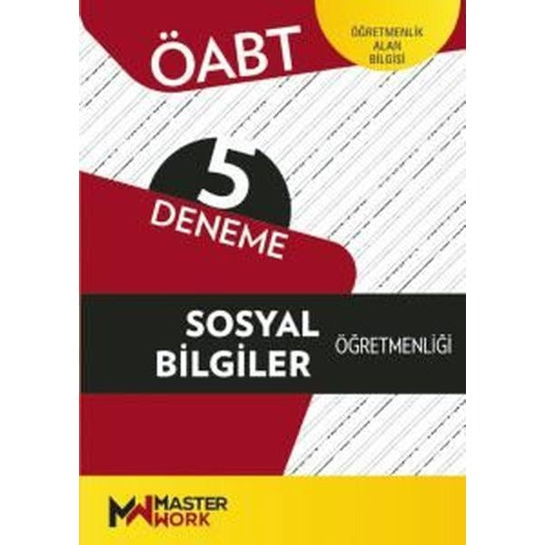 ÖABT Sosyal Bilgiler Öğretmenliği 5 Deneme