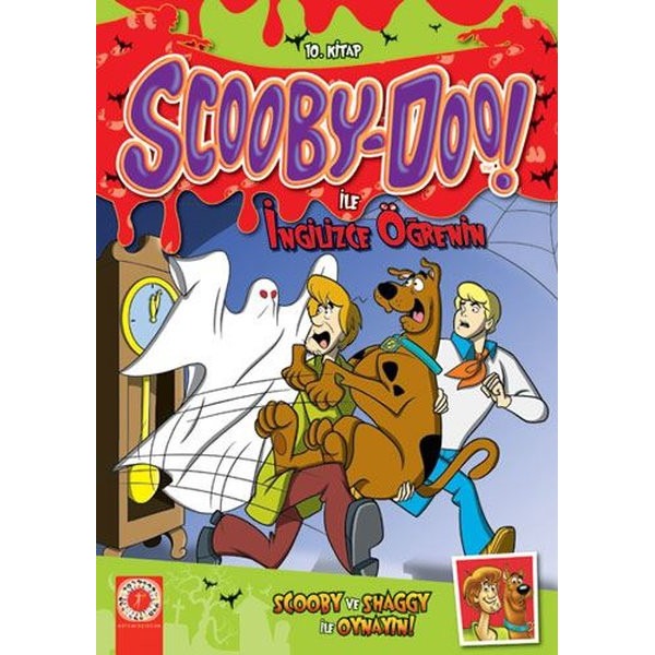 Scooby-Doo! İle İngilizce Öğrenin 10.Kitap - Scooby ve Shaggy ile Oynayın | Artemis Çocuk (İnce Kapak)